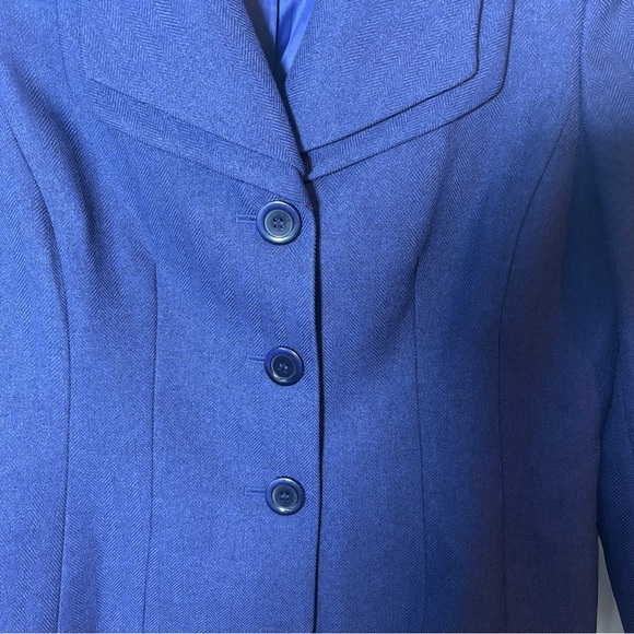 Le Suit Women's Navy Blazer - Picture 4 of 10